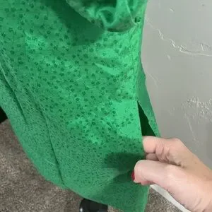 green emerald velvet dress 3.1 Phillip Lim